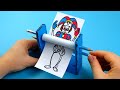 6 Amazing THE AMAZING DIGITAL CIRCUS (POMNI) Paper Craft and Doodles for FANS