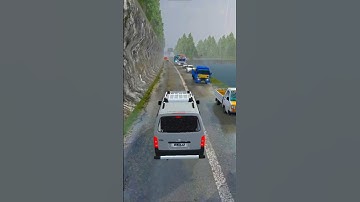 #shortsking #suzuki #eeco #bussid #offroaddriving #bussidmod #trafficjam #bridge #overtake #accident