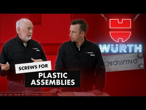 How To Screw In Plastic Screws