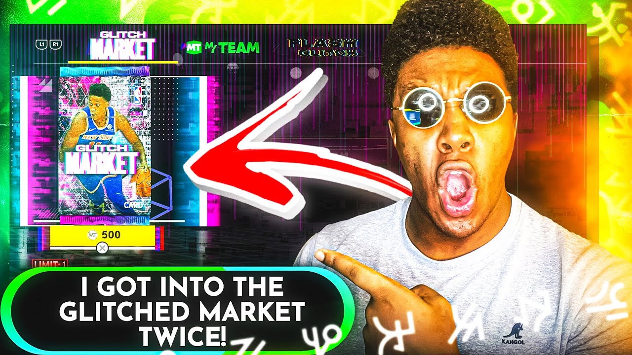 I'VE GOTTEN INTO THE *GLITCHED* MARKET..TWICE..TRYING TO SOLVE THE SECRET TTO EVENT! NBA 2k21