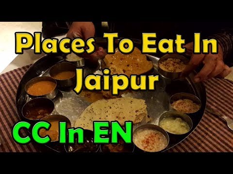 EP 3 Jaipur restaurants & street food | Rajasthani food, kachori, Lassi & more
