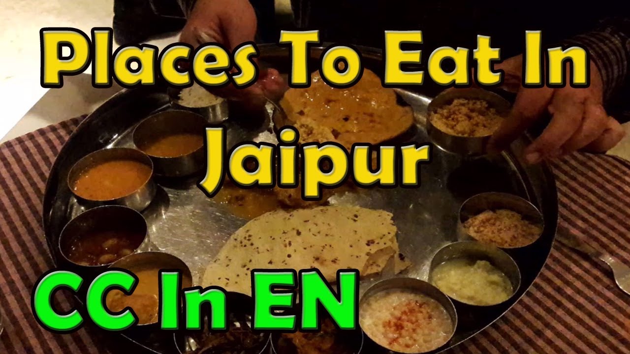 EP 3 Jaipur restaurants & street food | Rajasthani food, kachori, Lassi
