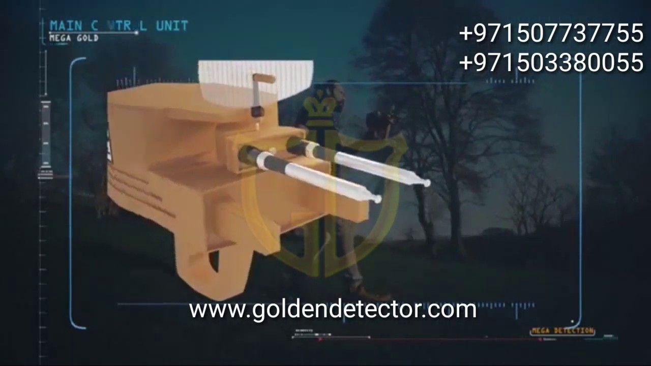 Gold metal detector | mega gold locator | Golden Detector Company - YouTube