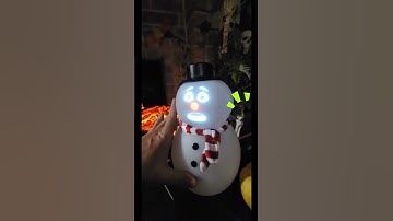 ANIMAT3D FrostByte Talking Animated Blink Snowman with Built in Projector & Speaker Plug