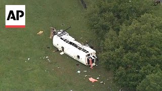 8 dead, at least 40 injured in Florida bus crash