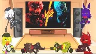 Las Fnias Reaccionan Rap De Freddbear Vs Slenderman Combates Mortales De Rap Gacha Club