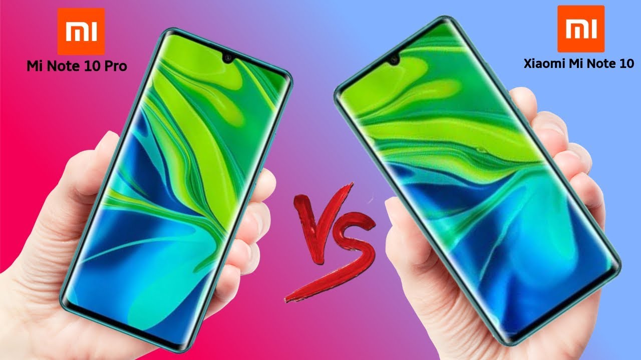 Xiaomi Note 10 Pro vs mi 10. Xiaomi note 10 pro сравнение