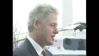 President Clinton Re: Death of Ambassador Harriman (1997)
