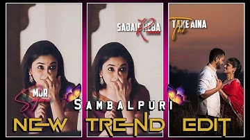 Sambalpuri Photo With Lyrics Video Editing Tutorial || Sambalpuri Text Lyrics Video Edit In Capcut 🔥