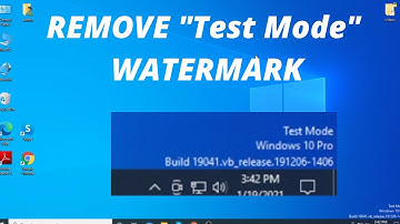 HOW TO REMOVE/DISABLE TEST MODE IN WINDOWS 10 PRO/HOME   [ TECHNICAL TOPICS ]