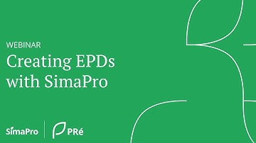 Webinar | Creating EPDs with SimaPro