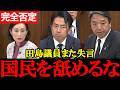 【立憲・田島麻衣子】その発言、国民を舐めすぎ…小泉・榛葉が真っ向から完全否定【2026年5月12日参議院外交防衛委員会】