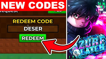 NEW AZURE LATCH CODES KURONA SHARKBITE UPDATE CODES Roblox (How to Get New Codes)
