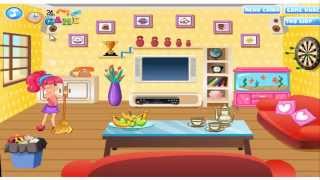 Games dọn dẹp nhà giúp mẹ - game24h screenshot 2