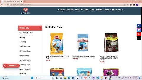 Website quản lý cửa hàng bán đồ ăn cho thú cưng Asp.net MVC5 đầy đủ chức năng