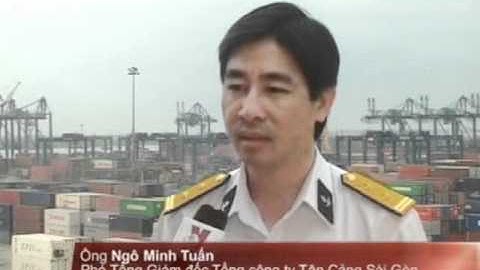 Hàng hóa luân chuyển qua cảng Cát Lái không bị ùn tắc