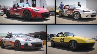 Mazda Miata Racecars - We Drive Every Generation
