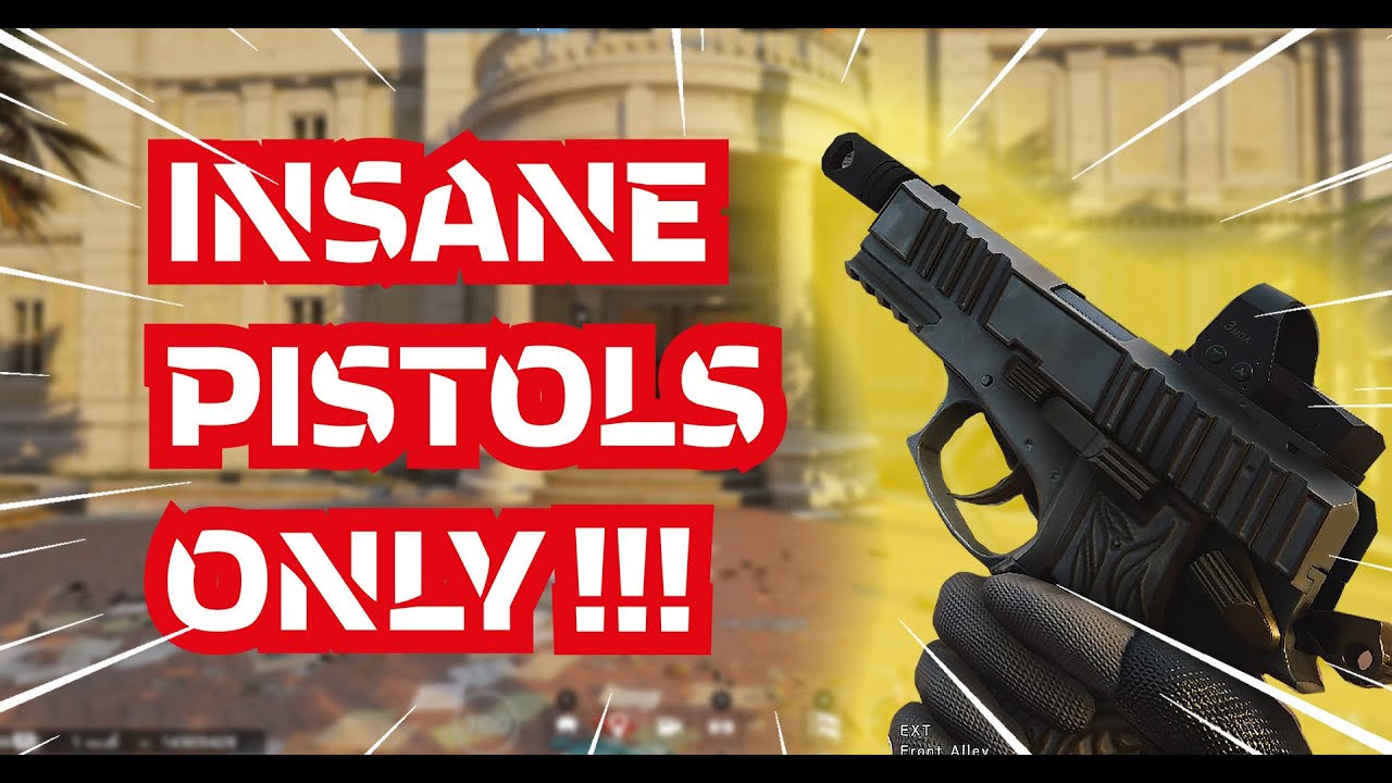 Best Pistol Rainbow Six Siege