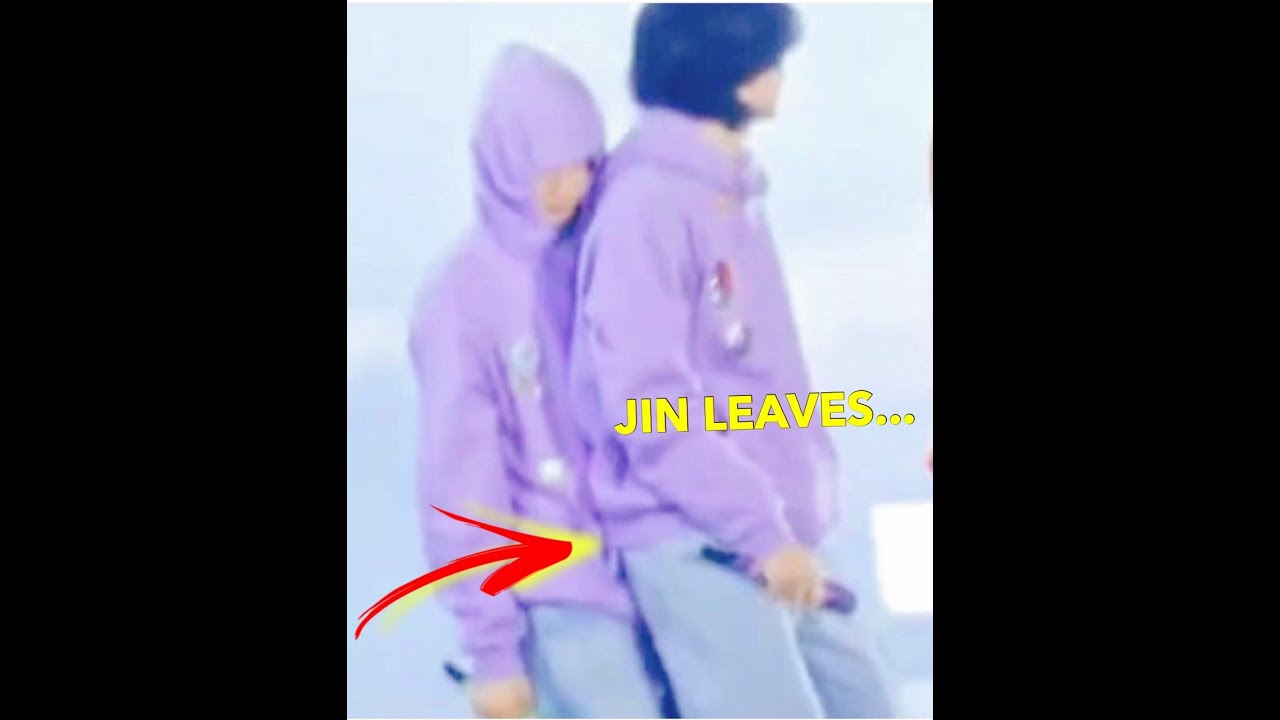 Guess how Jungkook reacts to Jin going to military (Concert Busan 2022)