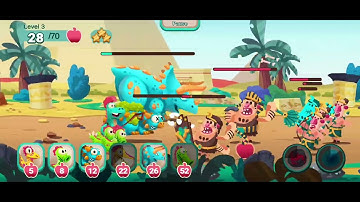 dino bash dinosaur battle  walkthrough 3th  Insel part 2 nice game
