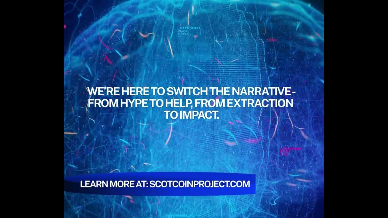 Scotcoin exists to prove one thing: crypto can have a conscience
