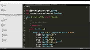 [ تعلم Laravel 5.4 ] درس #19-CRUD انشاء جود بقاعدة البيانات الجزء1