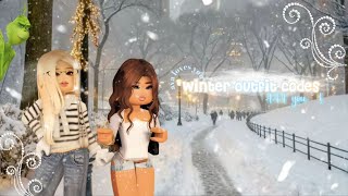 100 Winter Bloxburg Outfit Codes