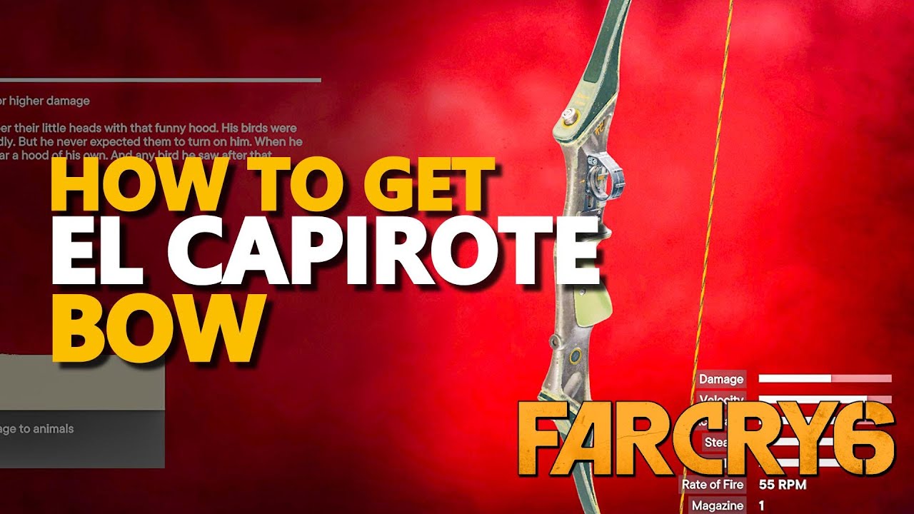 El Capirote Far Cry 6 Bow