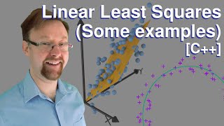Linear Algebra in C++ - Part 11 - Linear Least Squares (Some examples)