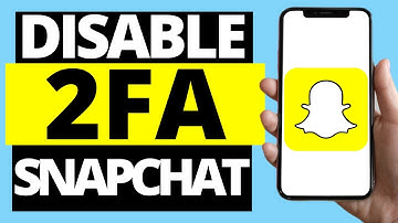 How To Turn OFF Two Factor Authentication On Snapchat | Disable 2FA Snapchat