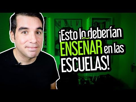 Video: ¿Qué se necesita enseñar en las escuelas?