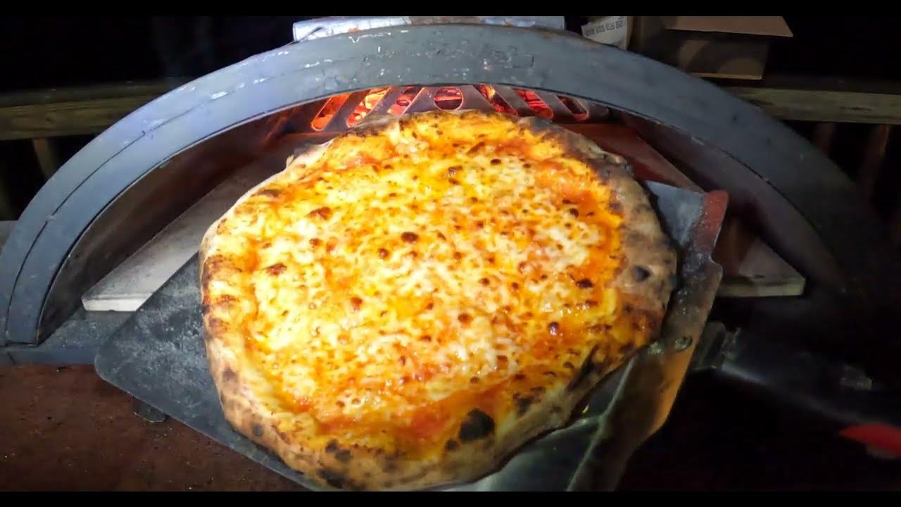 Making Pizza in the Expert Grill Charcoal Oven YouTube