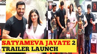 Satyameva Jayate 2 Trailer Launch John Abraham And Divya Khosla Kumar Lets See What Is In It