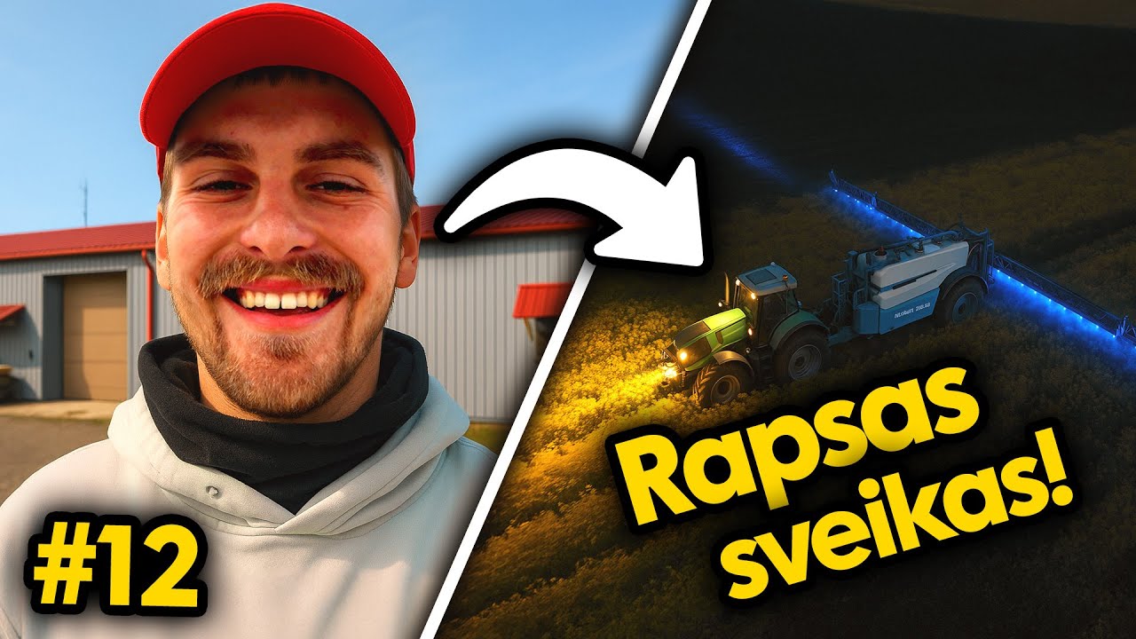 SIP’ą pasitinkam, salietrą kraunam, purkštuvu šaunam! // JAUNASIS ŪKININKAS #12