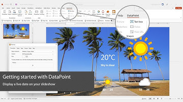 Display a live date on your slideshow and television screen | PresentationPoint