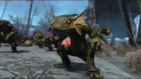 Fallout 4: Mojave Geckos  (new creatures)