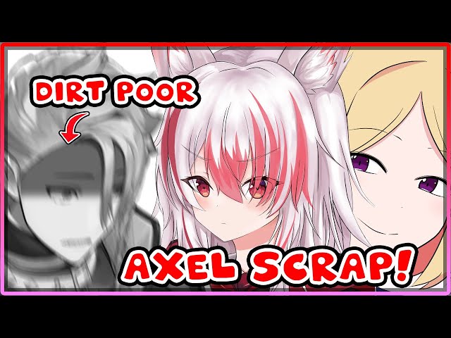 [ENG SUB/VCR] Kohaku and Aki-senpai took a pity on Axel after seeing just how poor he is class=