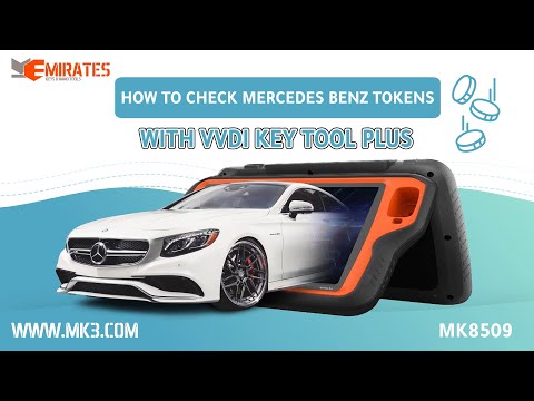 How to Check Mercedes Benz Tokens with VVDI Key Tool Plus