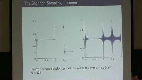 Multiple Speakers | Generalized sampling and infinite-dimensional compressed sensing