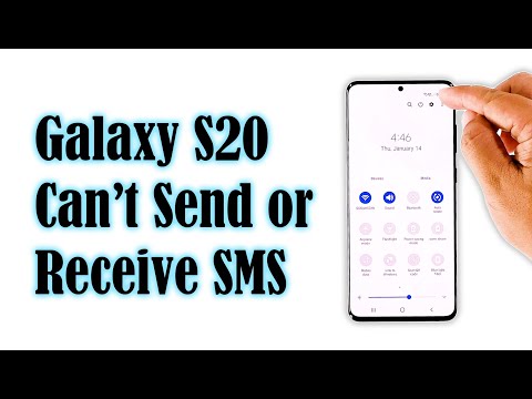 How To Fix A Galaxy S20 That Can’t Send or Receive SMS After Android 11