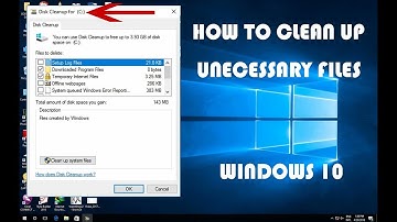 How to delete unnecessary files on windows 10-របៀបលុបឯកសារមិនចាំបាច់ចោល