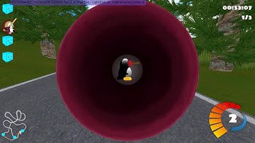 SuperTuxKart 0.9.3 Green Hill reverse