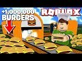 ¡¡ +1.000.000 de BURGERS CHALLENGE en ROBLOX !!