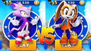 Sonic Dash - Blaze New Character Event Coming Soon Vs Cream (Android,iOS) screenshot 5