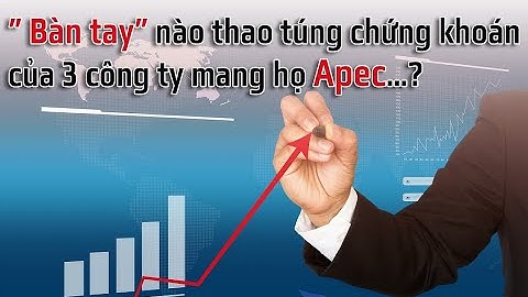 [Nóng]” Bàn tay” nào thao túng chứng khoán của 3 công ty mang họ Apec…?