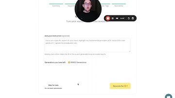 Unifire Demo Guider: Repurpose your content into 32 text formats
