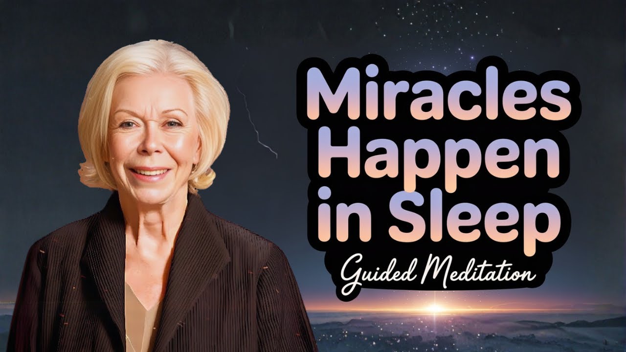 3 HOUR Relax, Let Go, And Trust The Universe | Reprogram Your Mind While You Sleep | Louise Hay