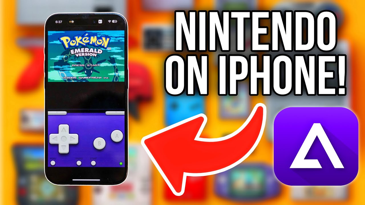 How To Play Nintendo Games On IPhone DELTA EMULATOR YouTube how-to-play-nintendo-games-on-iphone-delta-emulator-youtube