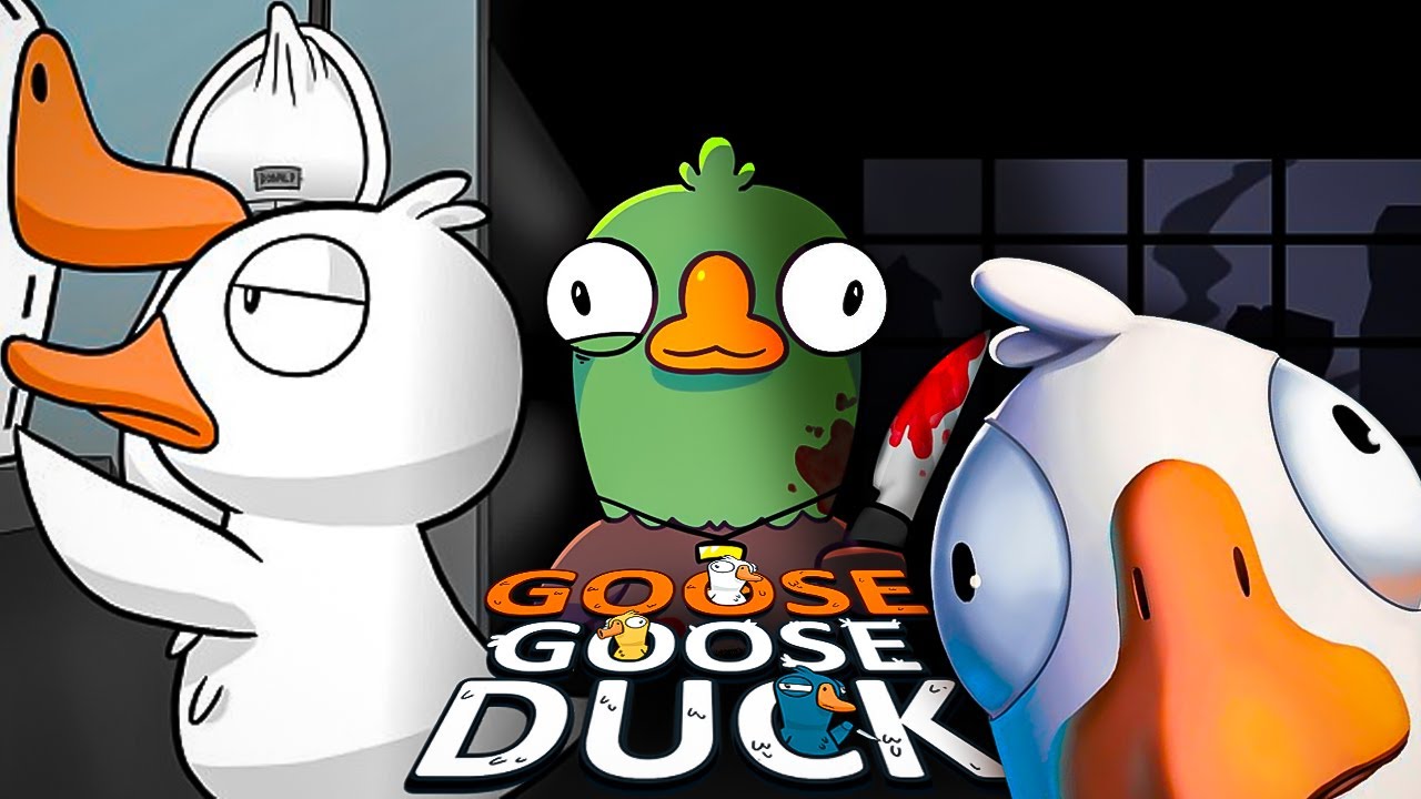 Амогус или другой Among Us! Goose Goose Duck стрим - YouTube