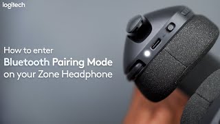 How to enter Bluetooth Pairing Mode on your Logitech Zone Headphone